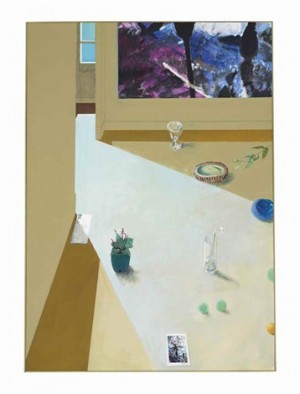 Still Life With Painting And Postcard By Raffael by Paul Wonner WONNER