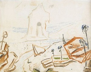 Landskap Med Träd Och Vatten by Carl Fredrik HILL