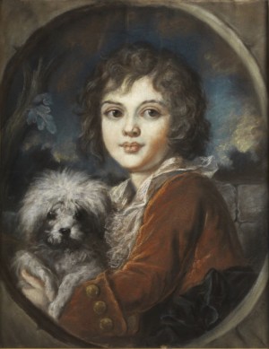 Knabenbildnis Mit Weissem Pudel by John OPIE