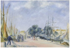 Le Rochelle by Raoul DOMENJOZ - auction artwork with signature