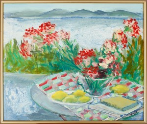 Geraniums by Daniel LEBIER