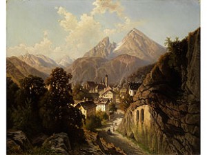 Ansicht Von Berchtesgaden by Theodor NOCKEN