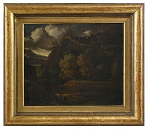 Pastoralt Landskap by Gaspard DUGHET