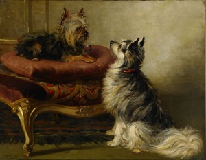 Flirt by Charles GREY - auction artwork with signature
