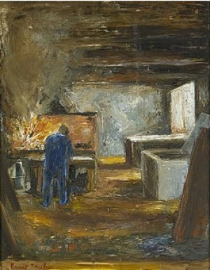 Verkstadsinteriör by Evert TAUBE
