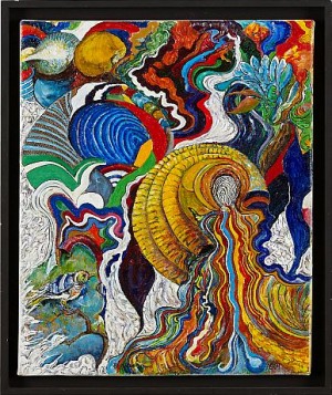 Composition by Per ‘Rerm’ ROCKSTRÖM - auction artwork with signature