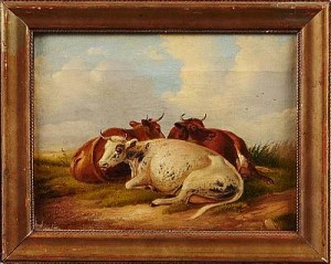 Liggande Kor by Thomas Sidney COOPER
