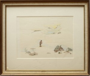 En Gamlings Minnen Från Nuet, Från Länge Sedan by Per Nicholaus (Sami Artist) SKUM