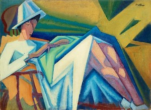 Ruth (i Fåtölj) by Dick BEER