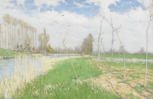 Aprilvår Vid Loing by Karl NORDSTRÖM
