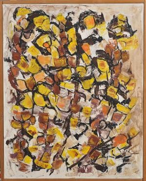 Abstrakt Komposition by Else KORN - auction artwork with signature