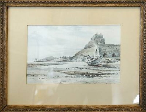 Kust Vid Ebb by Charles William ADDERTON - auction artwork with signature