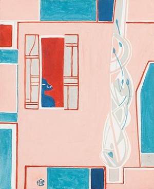 Figur I Fönster by Francoise GILOT