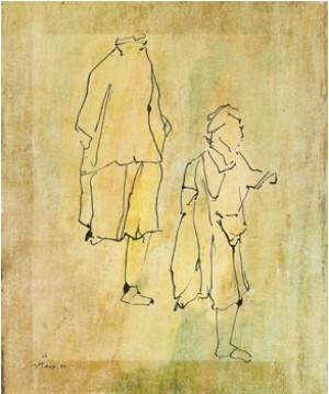 Figures by Sidney Robert ‘Sid’ NOLAN
