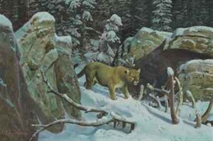The Night Hunter by John Ford CLYMER - auction artwork with signature
