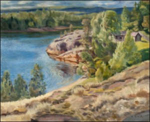 Landskap Från Pippurn by Helmi BIESE