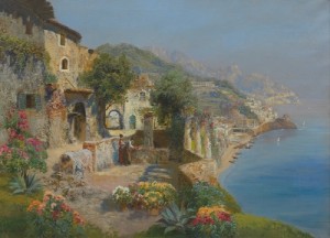 Capri by Gottfried ARNEGGER - auction artwork with signature