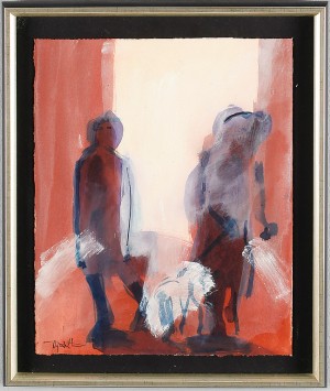 Figurkomposition by Örjan WICKSTRÖM - auction artwork with signature