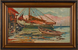 Fiskebåtar by Emil ZOIR