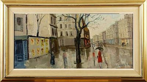 Stadsbild by Bertil WAHLBERG