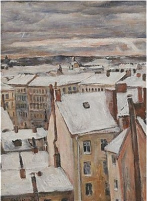 Utsikt Från Konstnärens Fönster by Alf MUNTHE