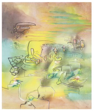 ... Vous A La Place Du Ciel by Roberto MATTA