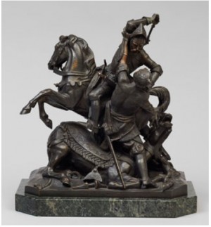 Charles Martel by Théodore GECHTER - auction artwork with signature