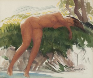 Reclining Nude by Loren Roberta BARTON