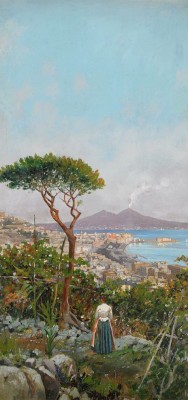 Neapelbukten by MININO - auction artwork with signature