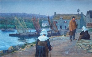 Hamnen I Concarneau, Bretagne by Per EWERT