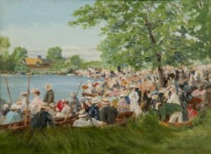 Regatta On The Camb by Percy Robert CRAFT