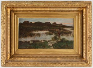 Cutting The Grass At Lochland by David MURRAY