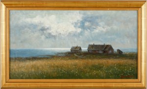 Hus Vid Kustband by Severin NILSON