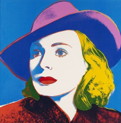 Ingrid Bergman: With Hat by Andy WARHOL