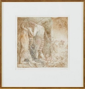 Figurkomposition by Alexandru Traian FILIP - auction artwork with signature