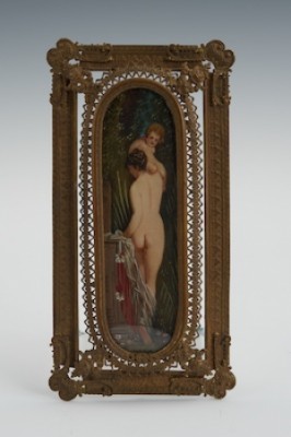 Nude And Cherub by Gabriel Aristide PASSOT