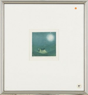 Nattserenad by Aino MYLLYKANGAS - auction artwork with signature