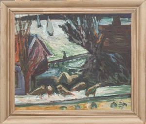 Sparvar På Altanen by Gunnar JONN