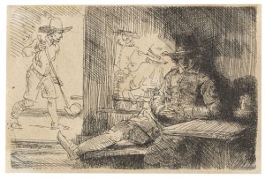 Das Kolf-spiel by Rembrandt Harmenszoon Van RIJN