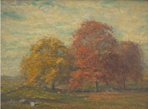 Autumn by Addison Thomas MILLAR - auction artwork with signature
