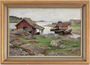 Motiv Ifrån Grisslehamn by Fanny BRATE