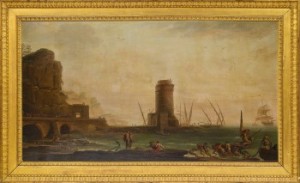 Hamnbild by Claude Joseph VERNET
