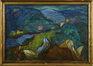 Fjällandskap by Ragnar PERSON