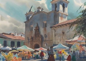 El Carmen Church, Cuenca, Ecuador by John PIKE