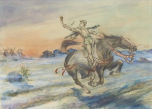 Scen Ur Historien Om Ljungby Horn Och Pipa by Caleb ALTHIN