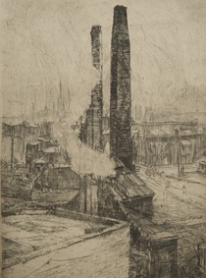 Steel Mill by Frank Nelson WILCOX