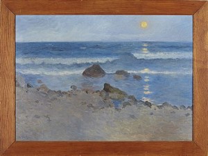 Havsmotiv I Månsken by Märta TYNELL