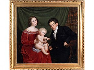 Familienportrait by Josef ZIEGLER - auction artwork with signature