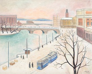 Strömgatan, Vintertid by Einar JOLIN
