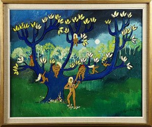åter Till Naturen by Bror-Eric BERGQVIST - auction artwork with signature